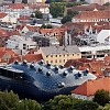 Kunsthaus w Grazu zaprojektowany przez Petera Cooka i Colina Fourniera  jest przykładem architektury zoomorficznej. Obiekt ufundowany dla miasta z okazji przyznania Grazowi tytułu europejskiej stolicy kultury w 2003 r. Fot. Mateusz Haładaj