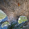 Primo na Hijo libre 8b+w Rodellar fot.Mateusz Haładaj