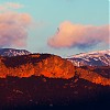 Panorama pirenejów widziana z Oliany fot.Mateusz Haładaj